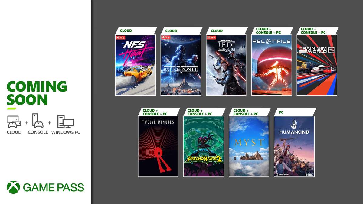 Xbox Game Pass agosto