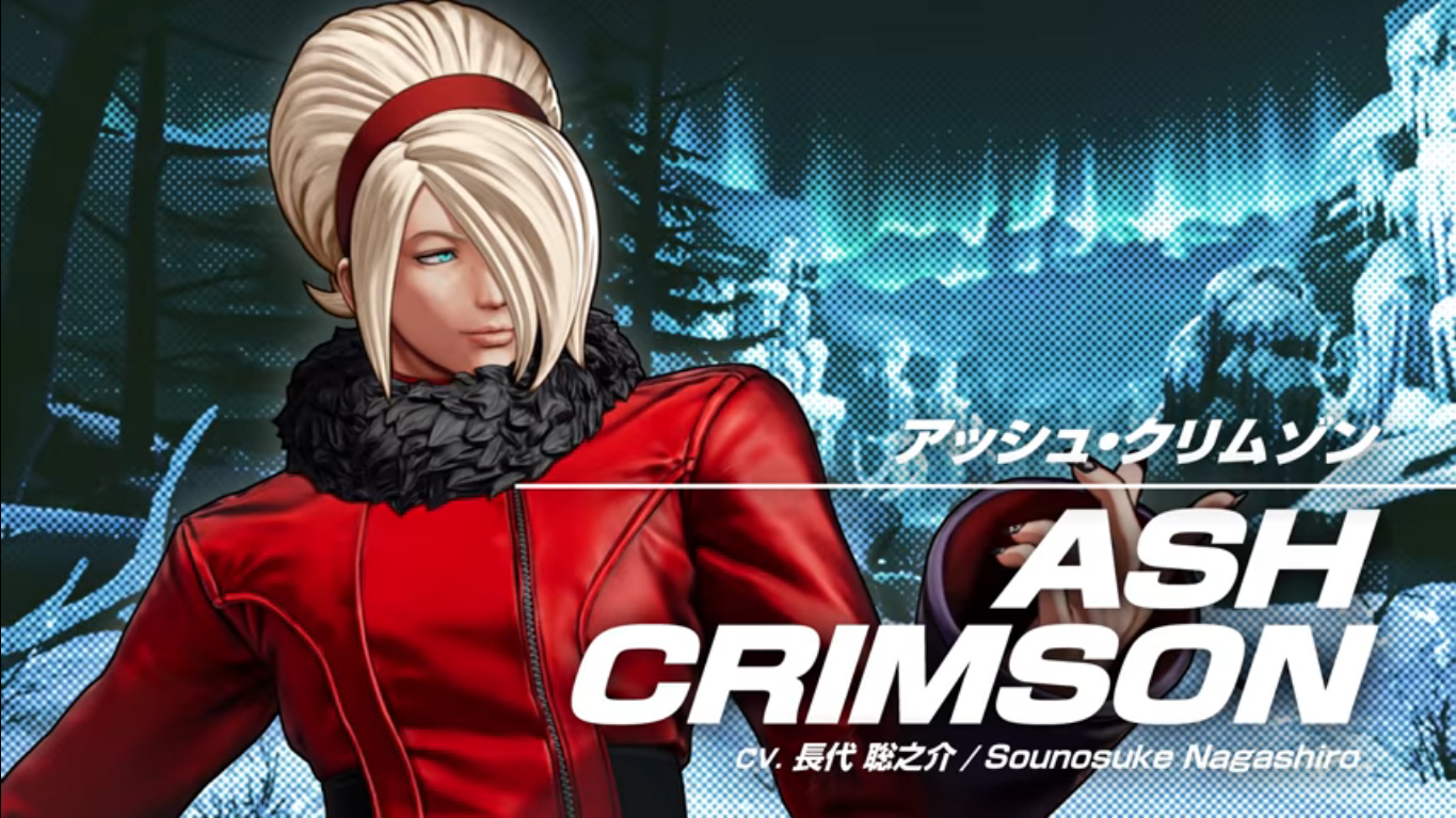 The King of Fighters XV Ash Crimson